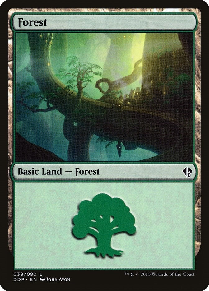 Image for Forest (038) (38) (Duel Decks: Zendikar vs. Eldrazi) - Magic: The Gathering