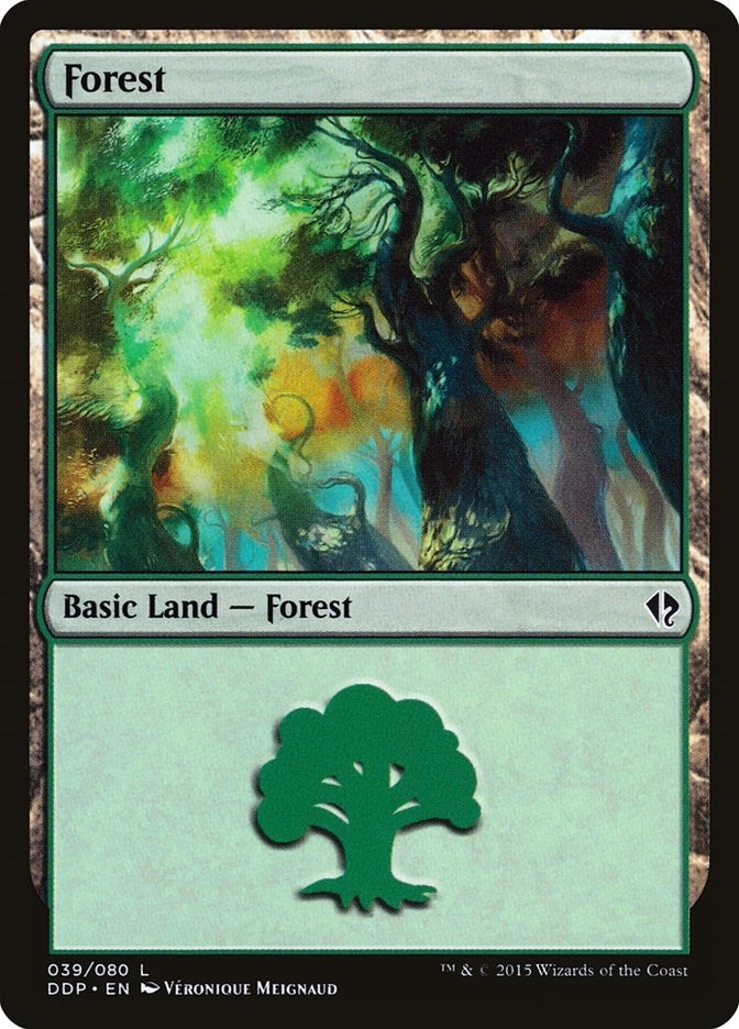 Image for Forest (039) (39) (Duel Decks: Zendikar vs. Eldrazi) - Magic: The Gathering