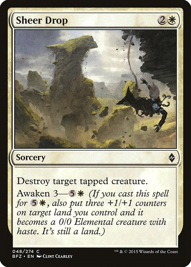 Sheer Drop (48) (Battle for Zendikar)