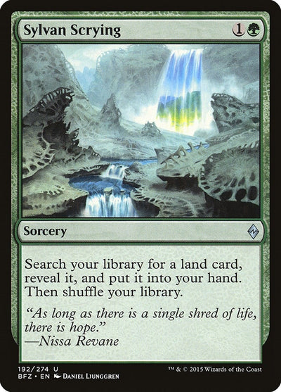 Sylvan Scrying (192) (Battle for Zendikar)