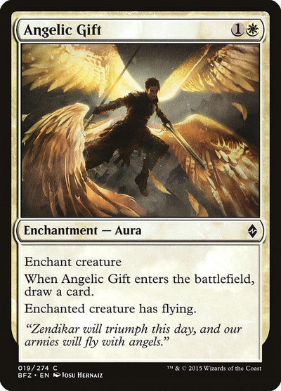 Angelic Gift (19) (Battle for Zendikar)