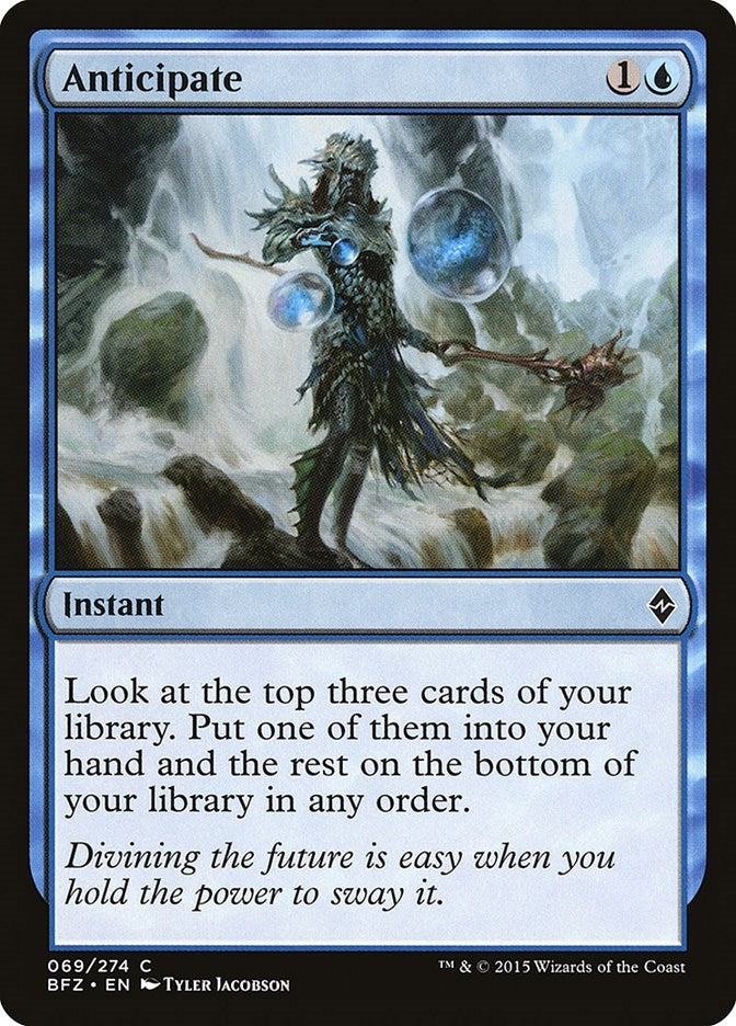 Anticipate (69) (Battle for Zendikar)