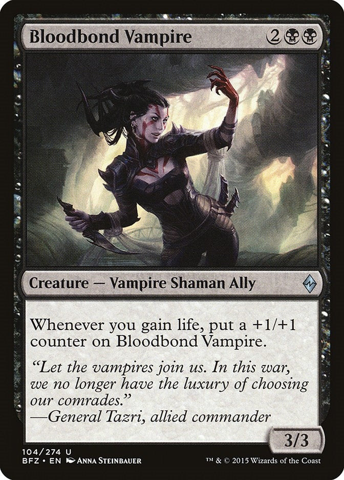 Bloodbond Vampire (104) (Battle for Zendikar)
