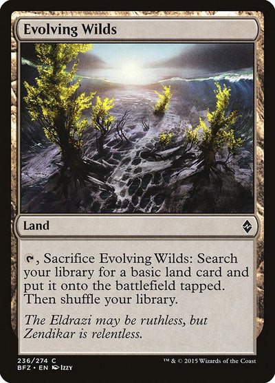 Evolving Wilds (236) (Battle for Zendikar)