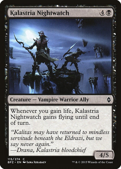 Kalastria Nightwatch (115) (Battle for Zendikar)