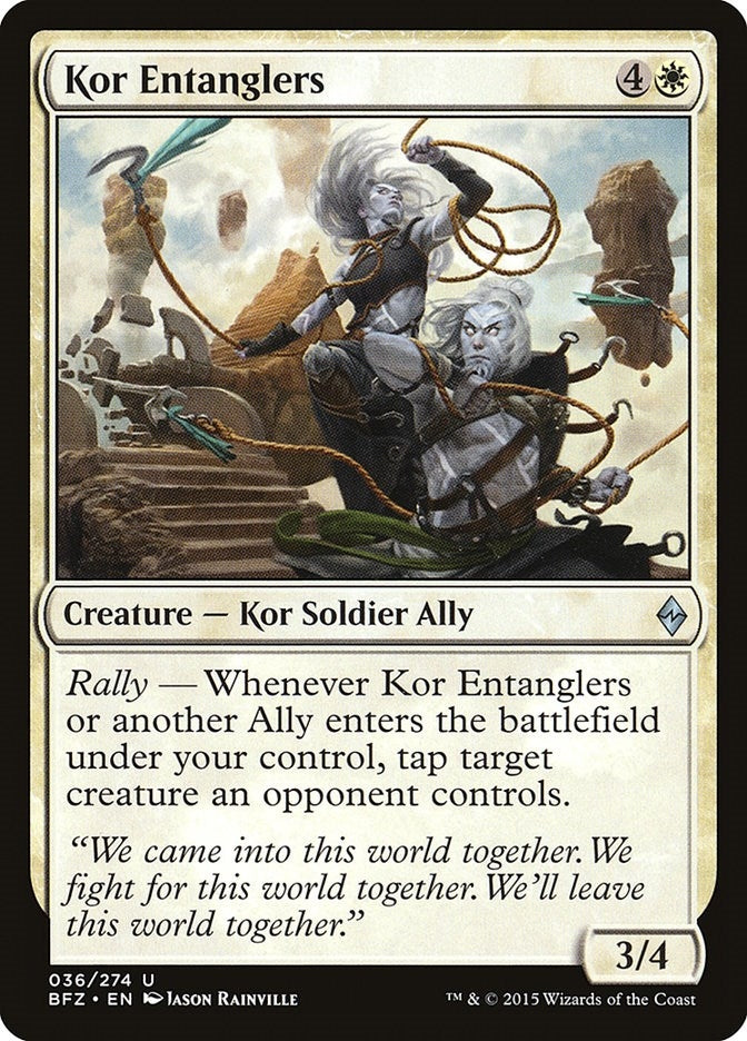 Kor Entanglers (36) (Battle for Zendikar)