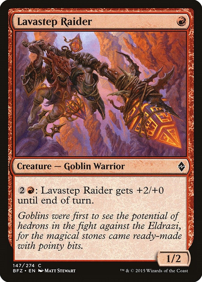 Lavastep Raider (147) (Battle for Zendikar)