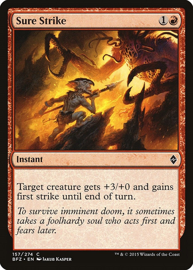 Sure Strike (157) (Battle for Zendikar)