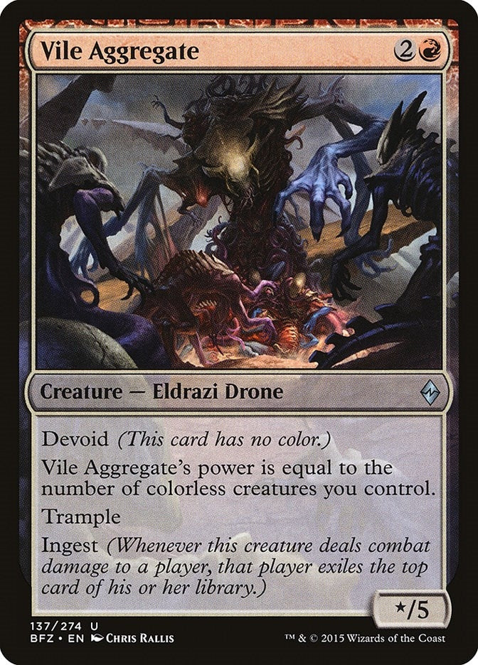 Vile Aggregate (137) (Battle for Zendikar)
