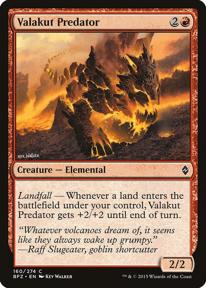 Valakut Predator (160) (Battle for Zendikar)