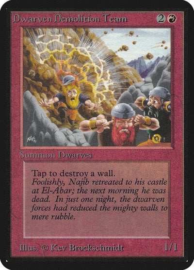 Dwarven Demolition Team (LEA)
