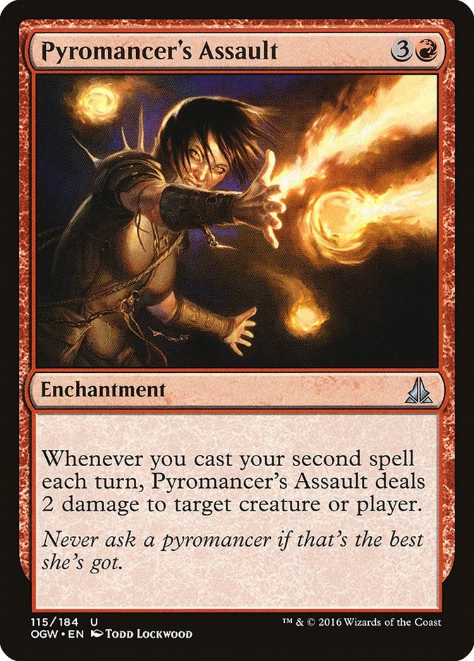 Pyromancer's Assault (115) (Oath of the Gatewatch)