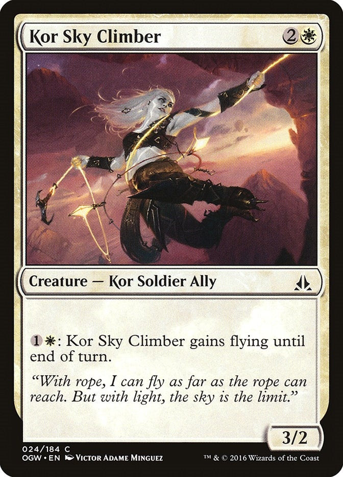 Kor Sky Climber (24) (Oath of the Gatewatch)