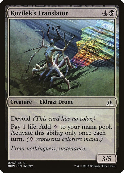 Kozilek's Translator (74) (Oath of the Gatewatch)