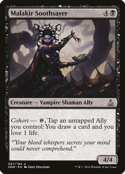 Malakir Soothsayer (87) (Oath of the Gatewatch)