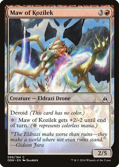Maw of Kozilek (99) (Oath of the Gatewatch)