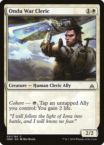 Ondu War Cleric (31) (Oath of the Gatewatch)