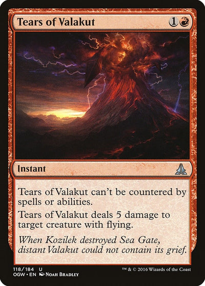 Tears of Valakut (118) (Oath of the Gatewatch)