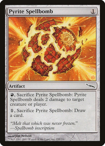 Pyrite Spellbomb (232) (Mirrodin)