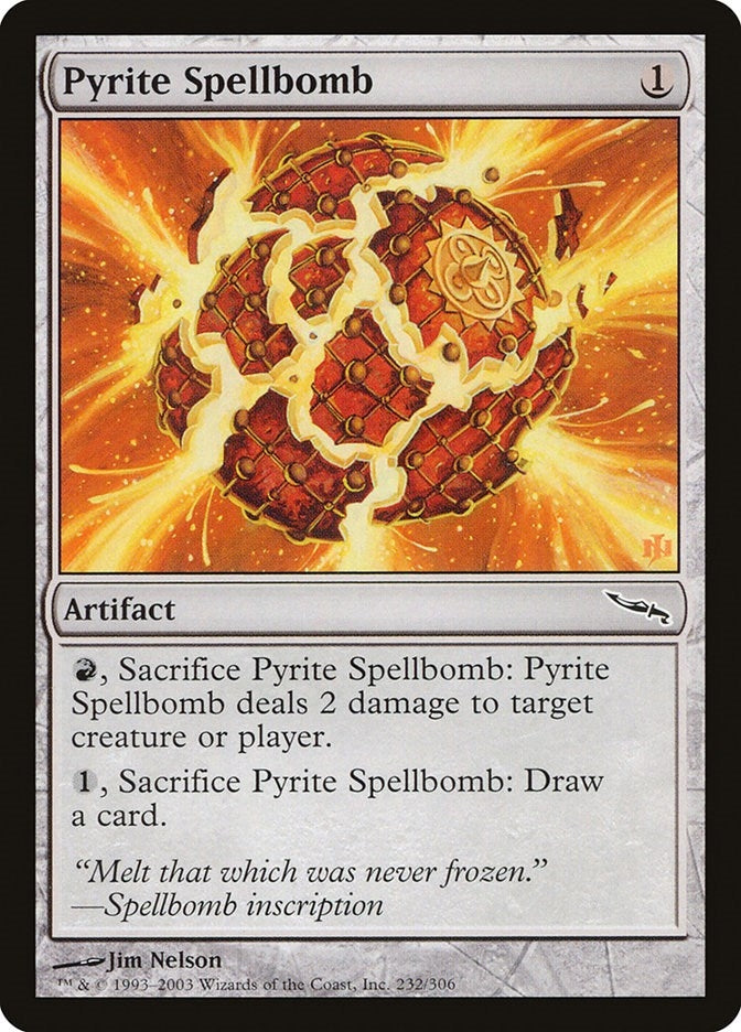 Pyrite Spellbomb (232) (Mirrodin)