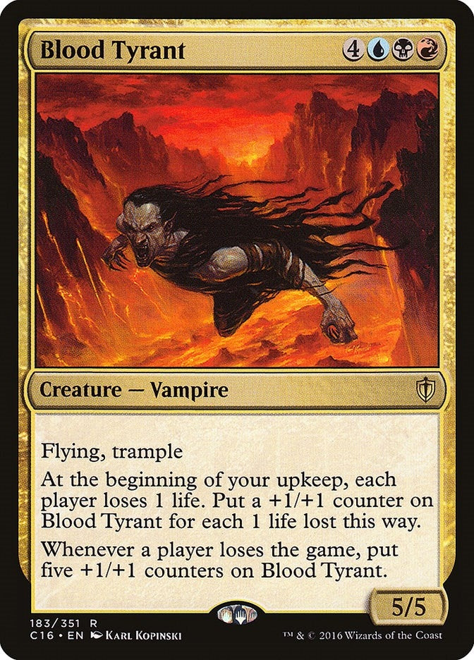 Blood Tyrant (183) (Commander 2016)