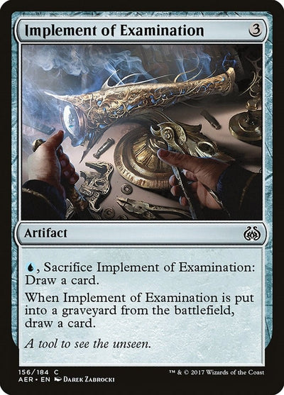 Implement of Examination (156) (Aether Revolt)