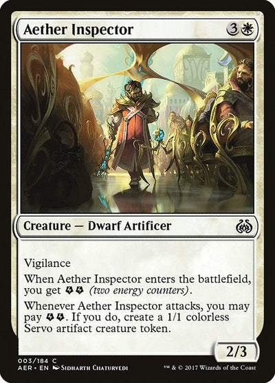 Aether Inspector (3) (Aether Revolt)