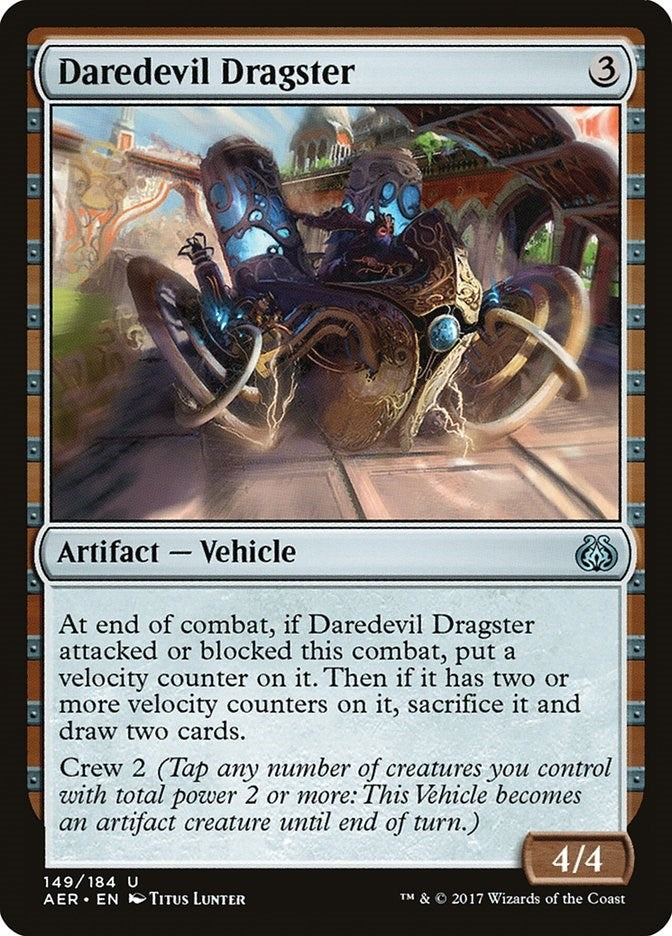 Image for Daredevil Dragster (149) (Aether Revolt) - Magic: The Gathering