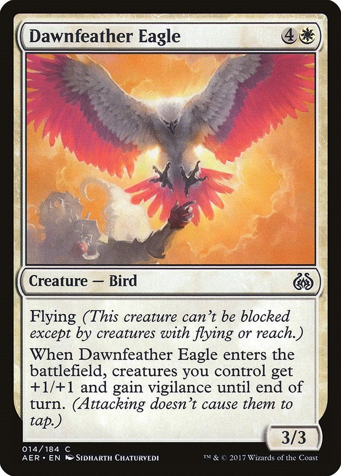 Image for Dawnfeather Eagle (14) (Aether Revolt) - Magic: The Gathering