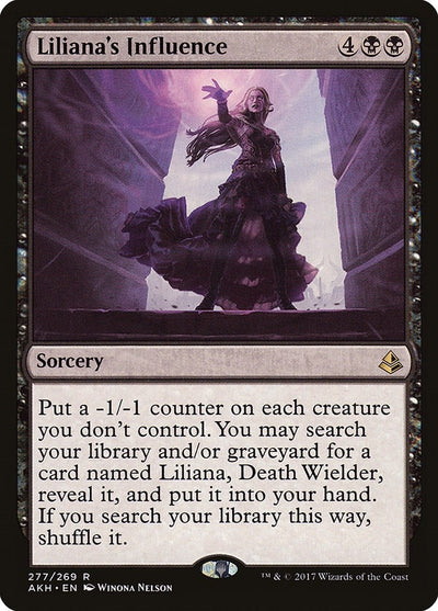 Liliana's Influence (277) (Amonkhet)
