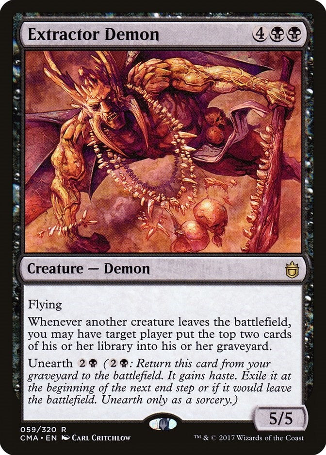 Extractor Demon (59) (Commander Anthology)