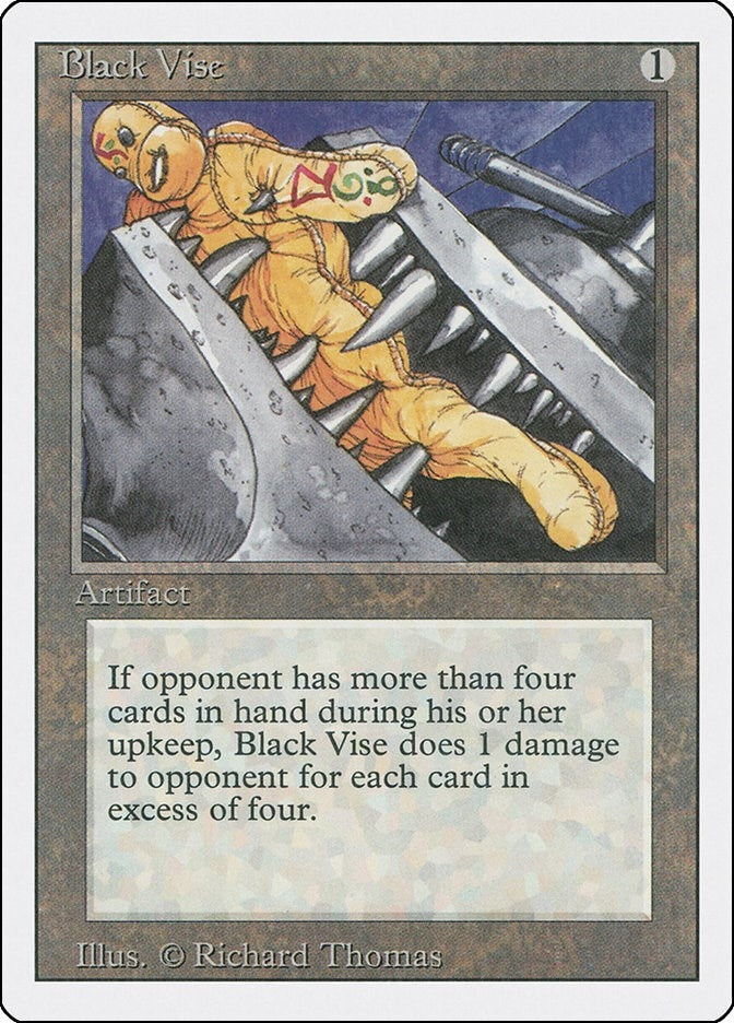 Image for Black Vise (3ED) - Magic: The Gathering