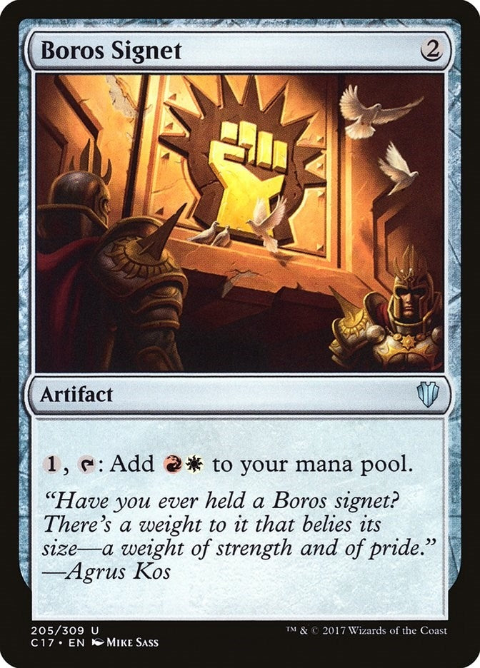 Boros Signet (205) (Commander 2017)
