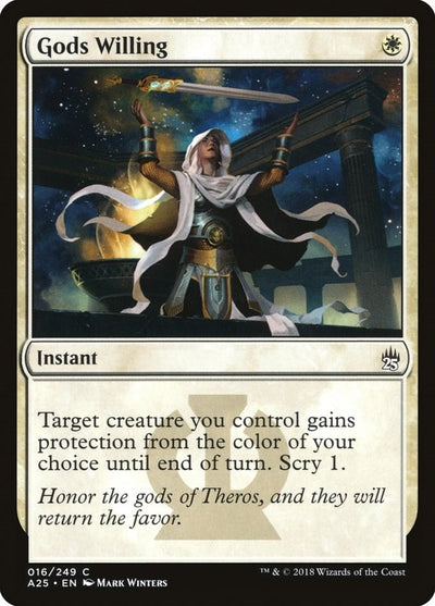 Gods Willing (16) (Masters 25)