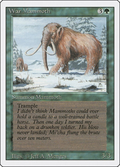 War Mammoth (3ED)