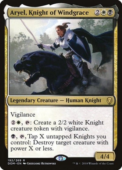 Aryel, Knight of Windgrace (192) (Dominaria)