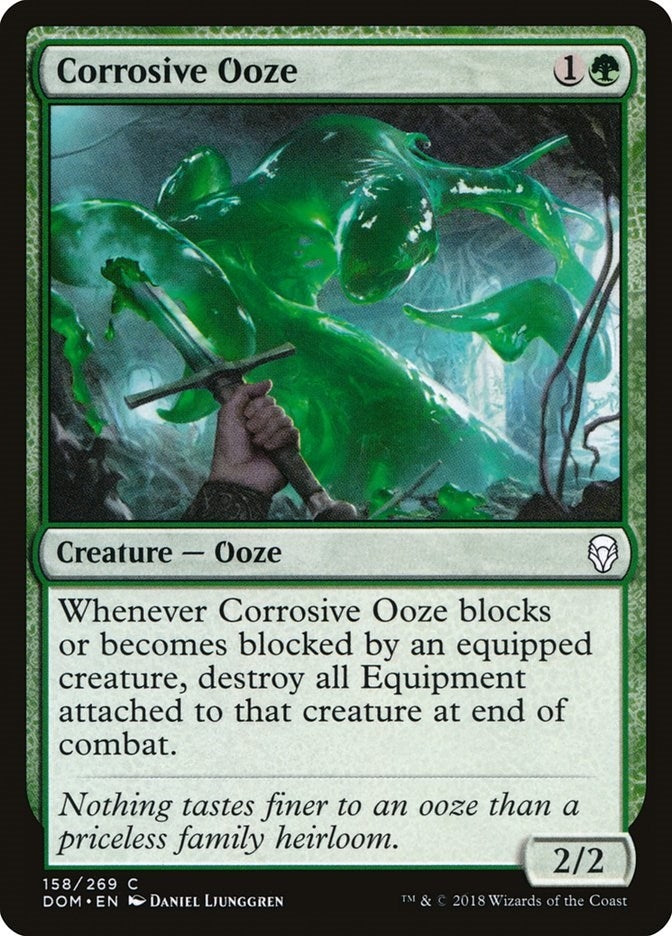 Corrosive Ooze (158) (Dominaria)