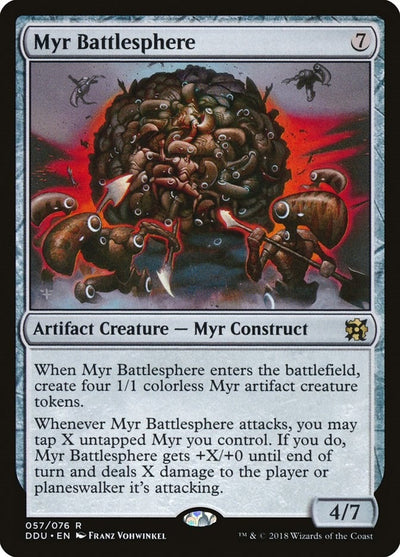 Myr Battlesphere (57) (Duel Decks: Elves vs. Inventors)