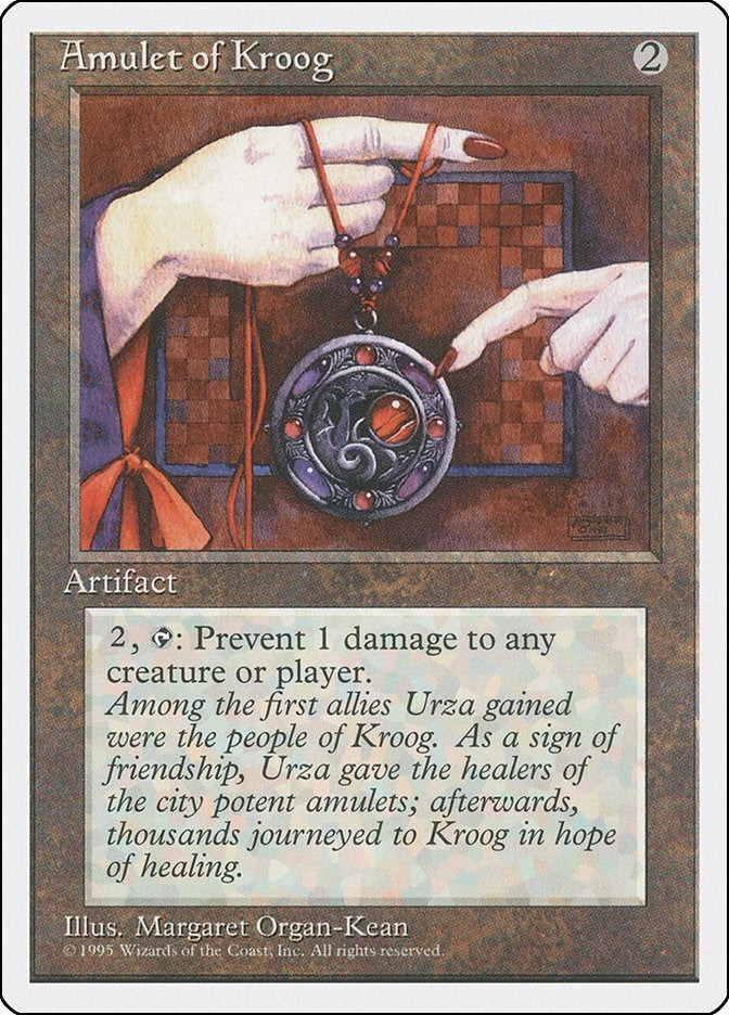 Image for Amulet of Kroog (4ED) - Magic: The Gathering