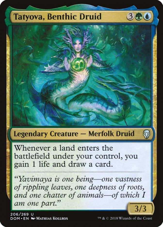 Tatyova, Benthic Druid (206) (Dominaria)