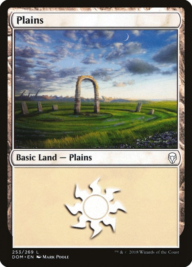 Plains (253) (253) (Dominaria)