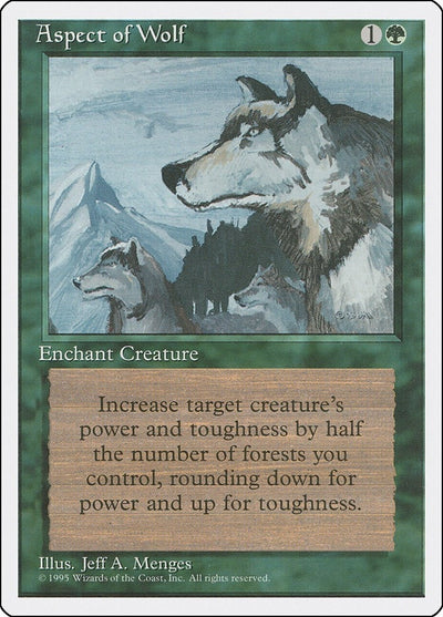 Aspect of Wolf (4ED)
