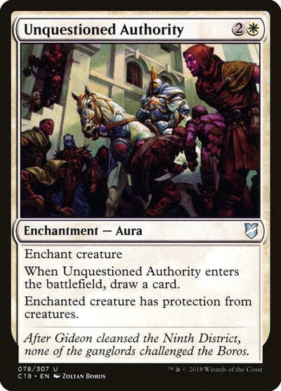 Unquestioned Authority (78) (Commander 2018)