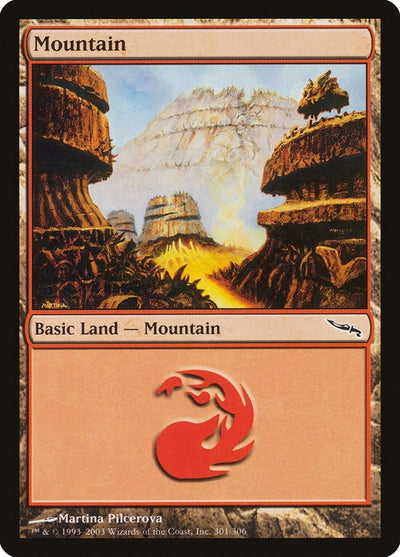 Mountain (301) (301) (Mirrodin)