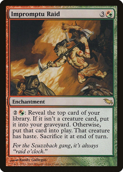Impromptu Raid (209) (Shadowmoor)