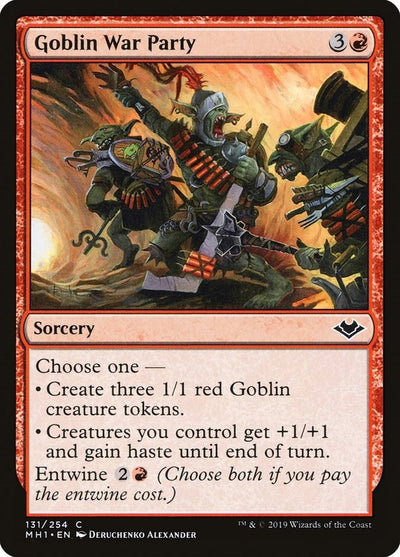 Goblin War Party (131) (Modern Horizons)