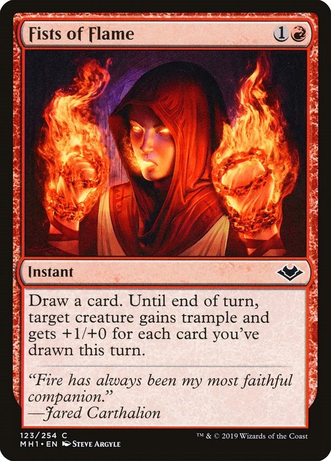 Fists of Flame (123) (Modern Horizons)