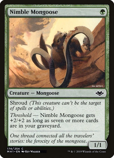Nimble Mongoose (174) (Modern Horizons)