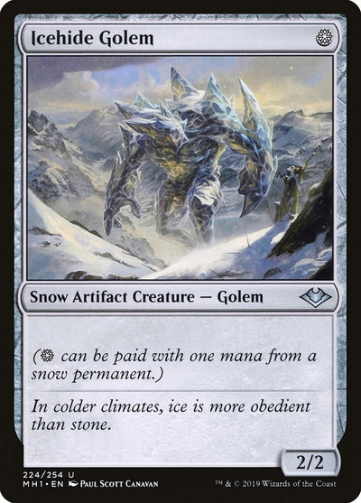Icehide Golem (224) (Modern Horizons)