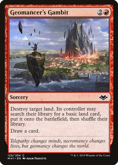 Geomancer's Gambit (125) (Modern Horizons)